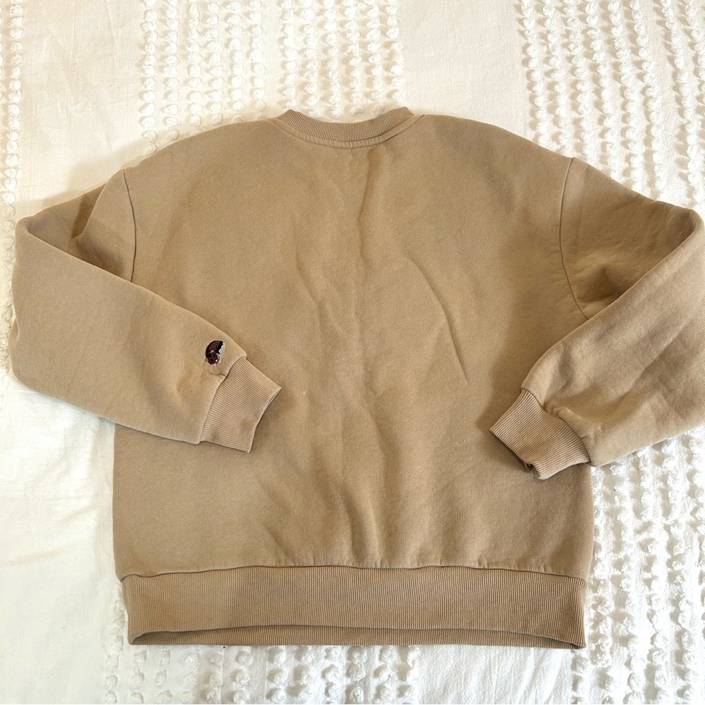 Tan Hamster Sweatshirt Size M - Picture 9 of 9